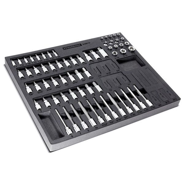64Pc Hex/Torx/Specialty Bit Socket Set